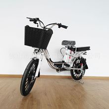 20寸48V60V500W电动自行车助力车锂电哈雷油刹出口外贸载重王外贸