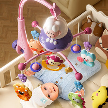 床铃婴儿可旋转床头摇铃悬挂推车挂件一两岁宝宝0到3个月婴儿玩具