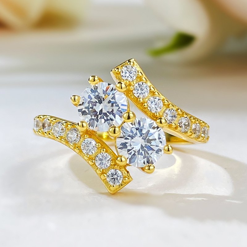 0mm圆钻锆石戒指欧美跨境热卖款-阿里巴巴