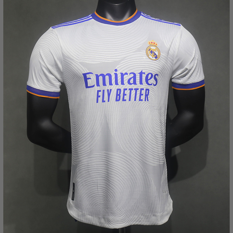 复古球员版皇马曼联荷兰巴西足球服2122主场7号c罗9号本泽马长袖