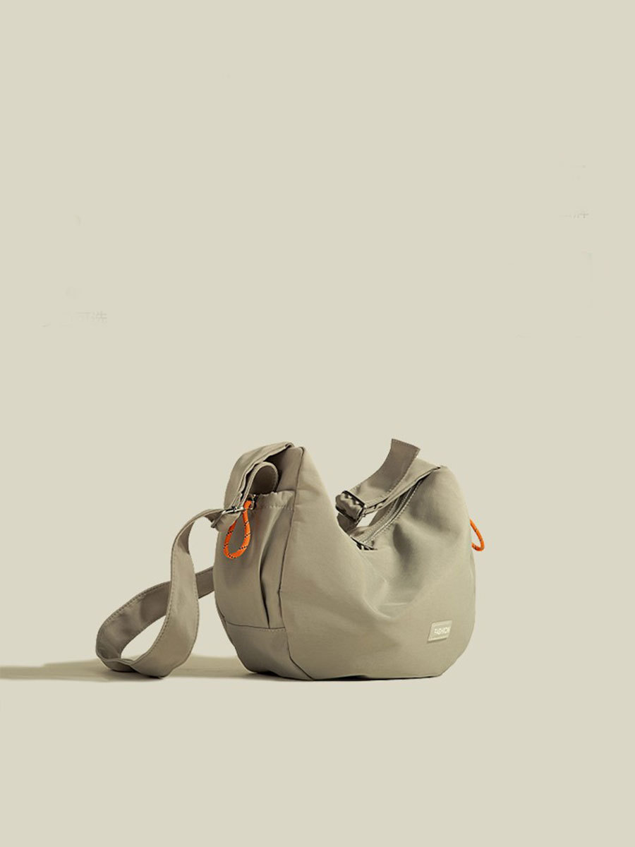 厂家新款日系帆布休闲包枕头包潮流女包单肩斜挎饺子包跨境源头女