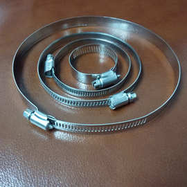 厂家供应 201/304不锈钢喉箍 Φ21-Φ44 12mm 喉箍卡扣煤气管卡箍