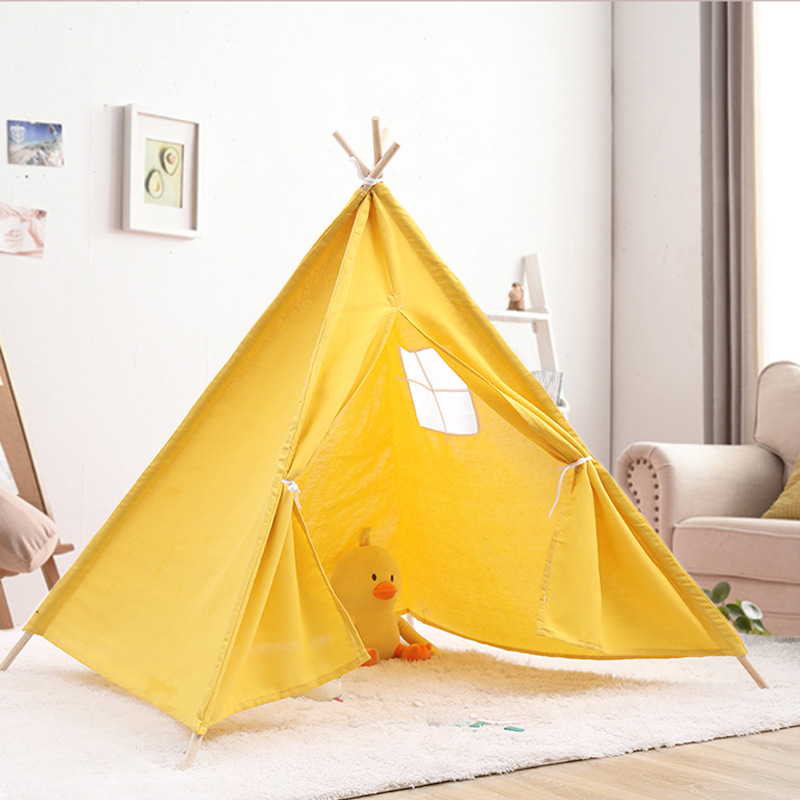 Children's Tent Indian Indoor Tent Kids' Playhouse Princess Toy House Fabric Small House Baby Gift