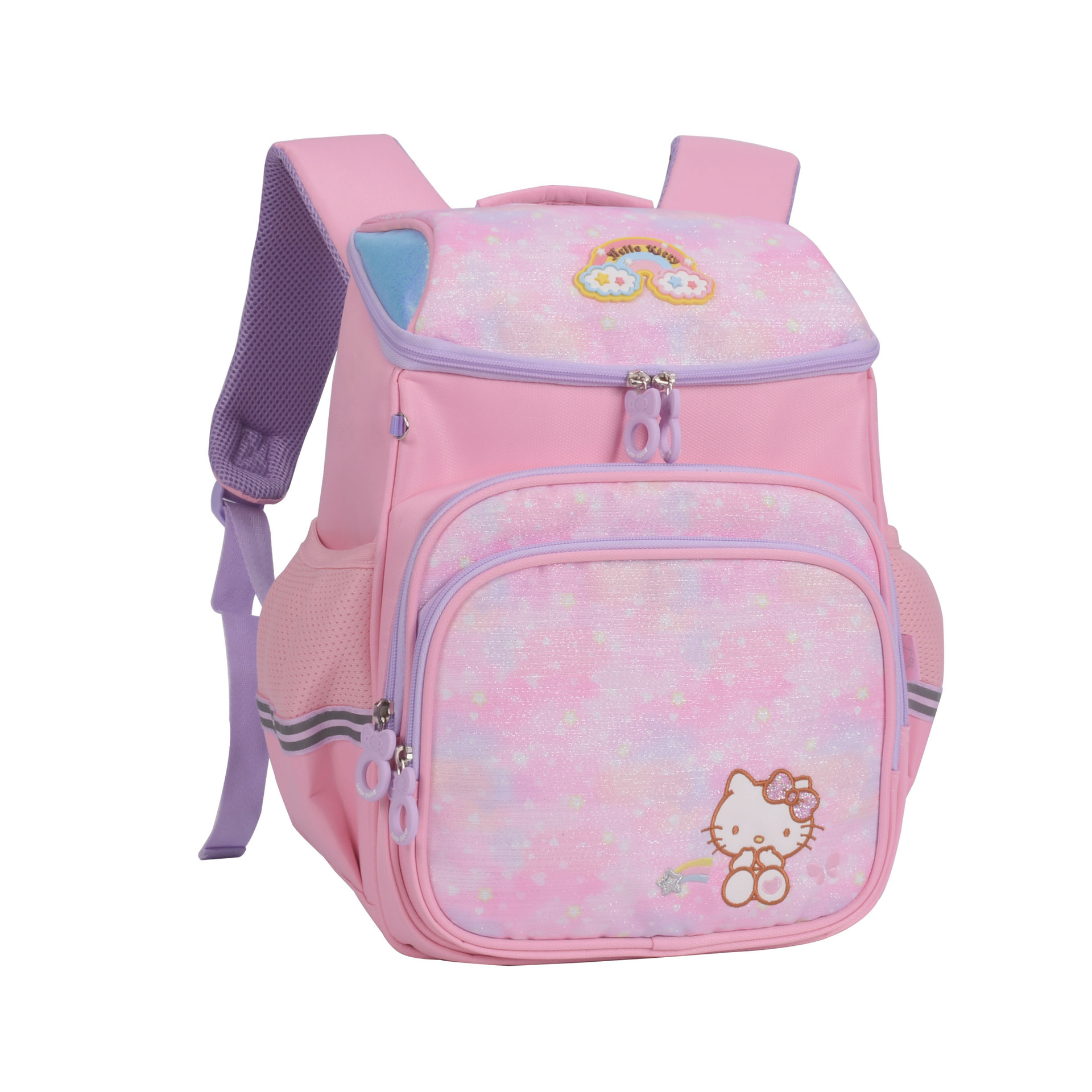 hellokitty儿童书包 幼儿园女孩轻便减负护脊背包凯蒂猫幼儿书包