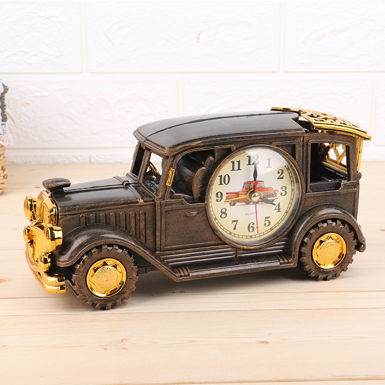 Classic Car Model Alarm Clock