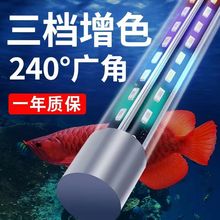 鱼缸灯灯 水族灯照明水族箱潜水灯水草龙鱼灯管增艳8观赏盖