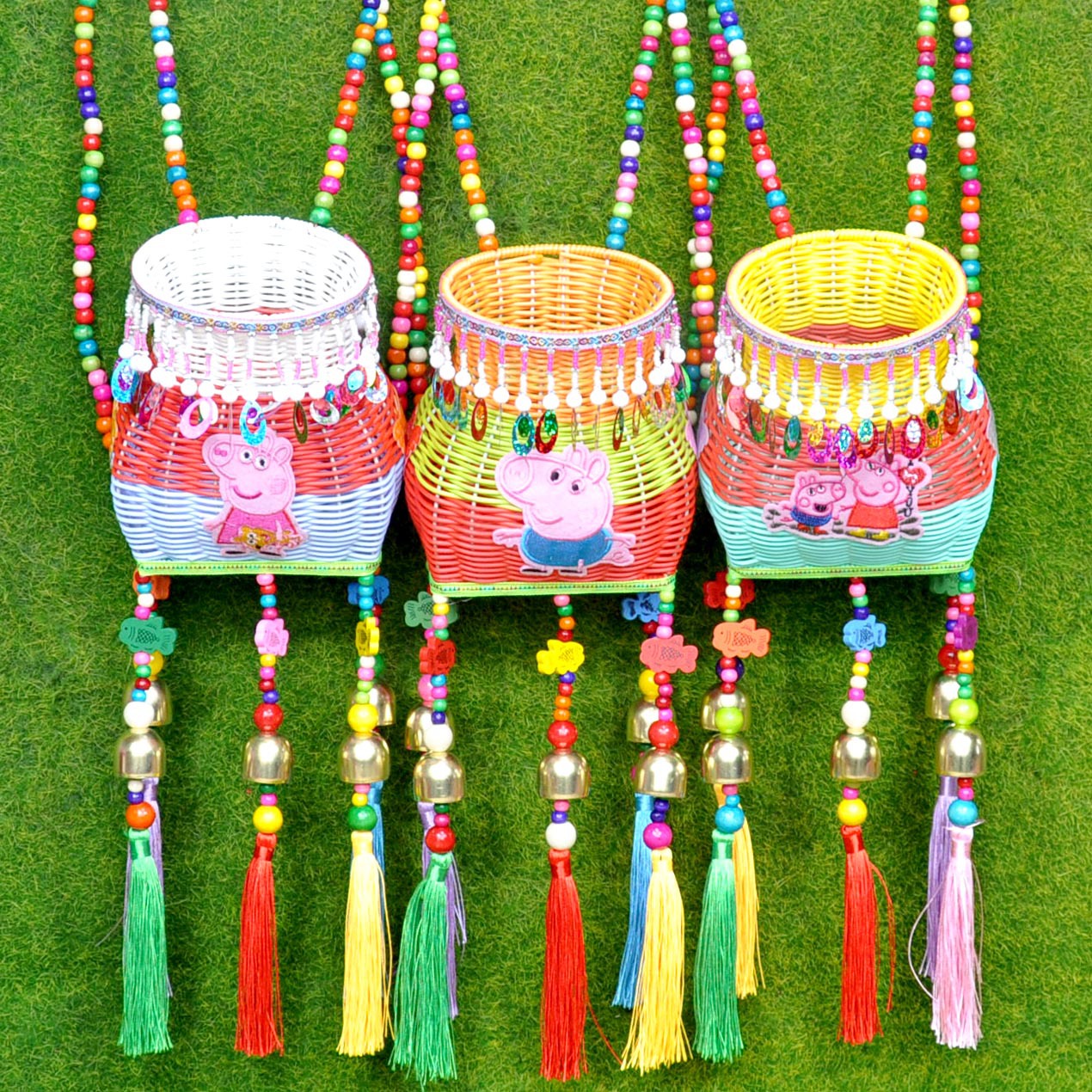 Powerful Manufacturers Directly Supply All Kinds of Internet Hot Little Pannier Wind Chimes Home Children's Kindergarten Dance Props Travel