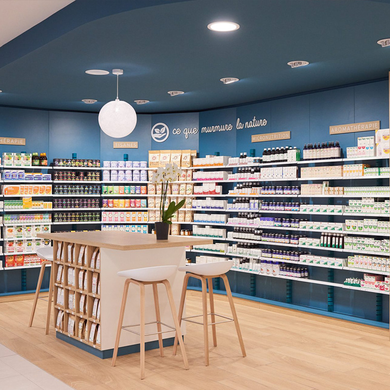 厂家定制商场百货店柜台木质简易展示柜台小商品展示柜多层展示架