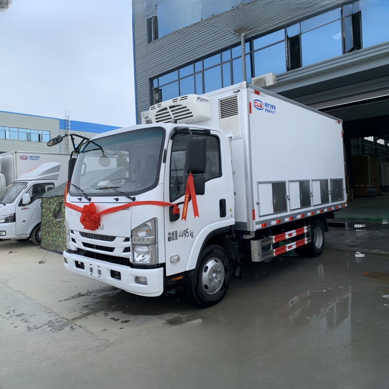 东方 五十铃鸡苗 运输车 庆铃蓝牌4.