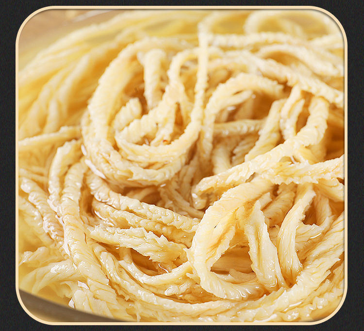 素羊肚丝腐竹豆腐丝豆制品干货豆皮条丝人造蛋白肉凉拌火锅麻辣烫