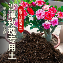 沙漠玫瑰专用土养花盆栽土沙漠玫瑰营养土种植土肥料微酸性土壤跨