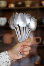 M204傣族铝勺铝筷 红铜勺 版纳传统云南手工厨具餐勺咖啡勺小食料