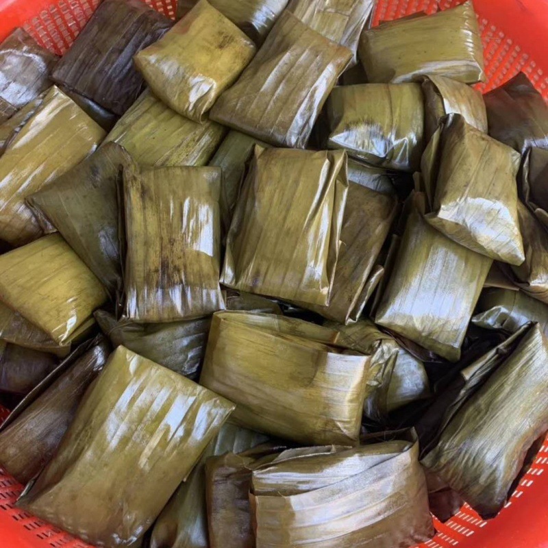 广西糍粑糯米糍红糖花生芝麻馅芭蕉香蕉叶糍粑传统手工新鲜现包发