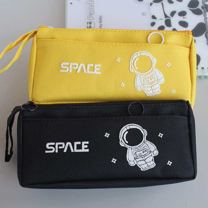 简约新款大容量笔袋女文具袋中学生女孩ins日系男孩子高颜值小学