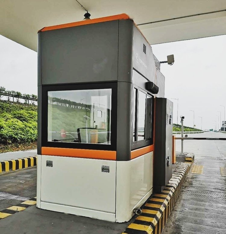 高速收费站岗亭停车场收费岗亭可按需定制收费亭厂家钢结构岗亭