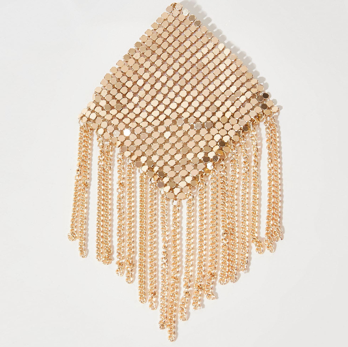 欧美透气自粘胸贴金属流苏乳贴防走光贴性感乳头贴情趣文胸贴外贸