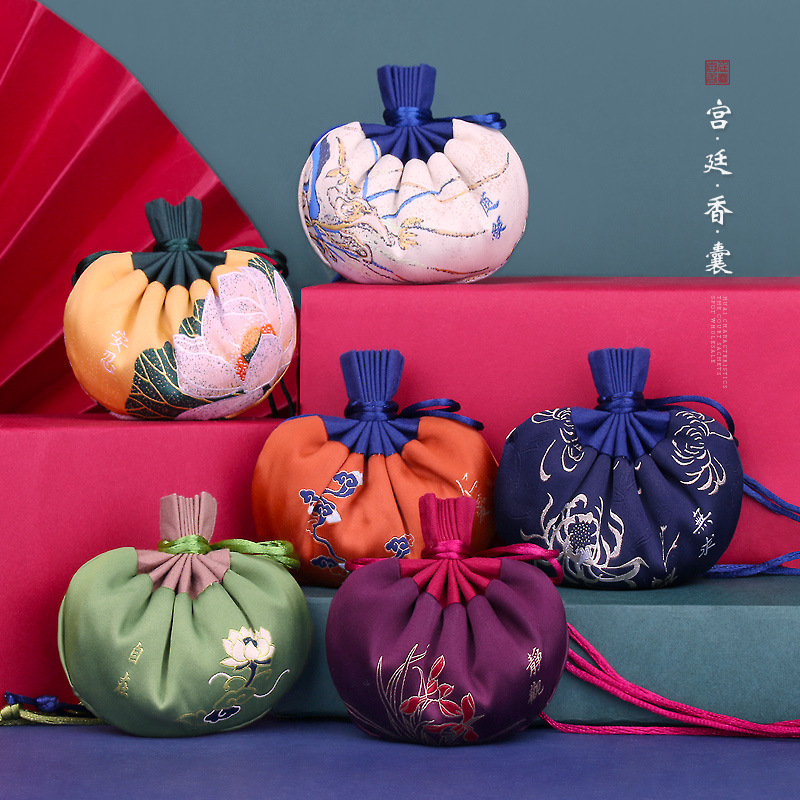 超源端午节香包锦缎香囊空袋香包香袋随身古风汽车挂件端午节礼品