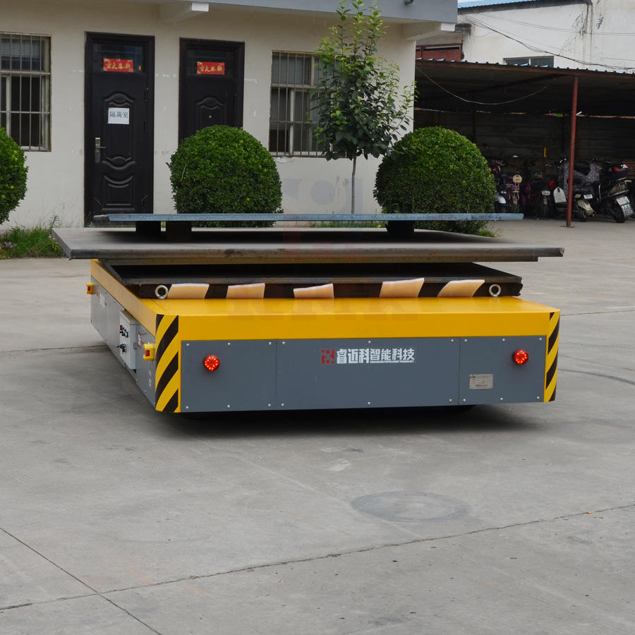 桥梁架构蓄电池供电型搬运平车厂区转运车50吨电动可平移小车-询价