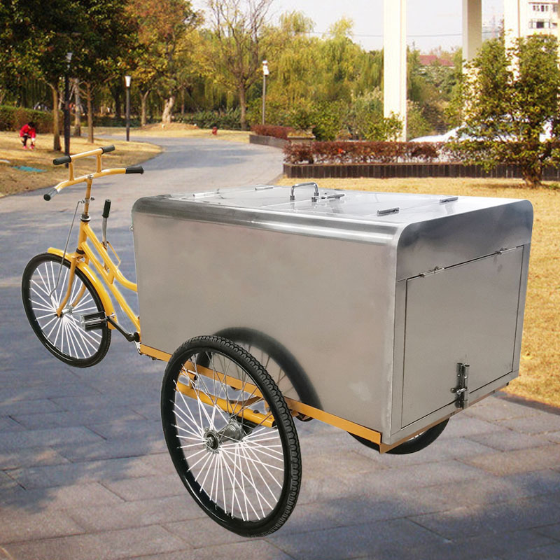 不锈钢环卫三轮车 保洁垃圾清运车 河北地区三轮垃圾车厂家