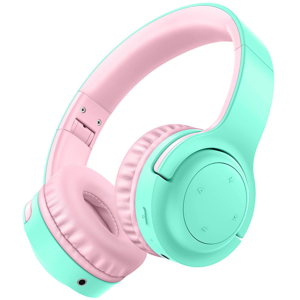 学生无线网课插卡耳机厂家批发 头戴式儿童耳机教育学习网课无线蓝牙