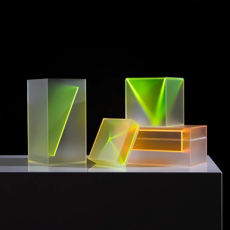 厂家批发荧光亚克力板盒子天地盖盒展示盒工艺品礼品盒有机玻璃