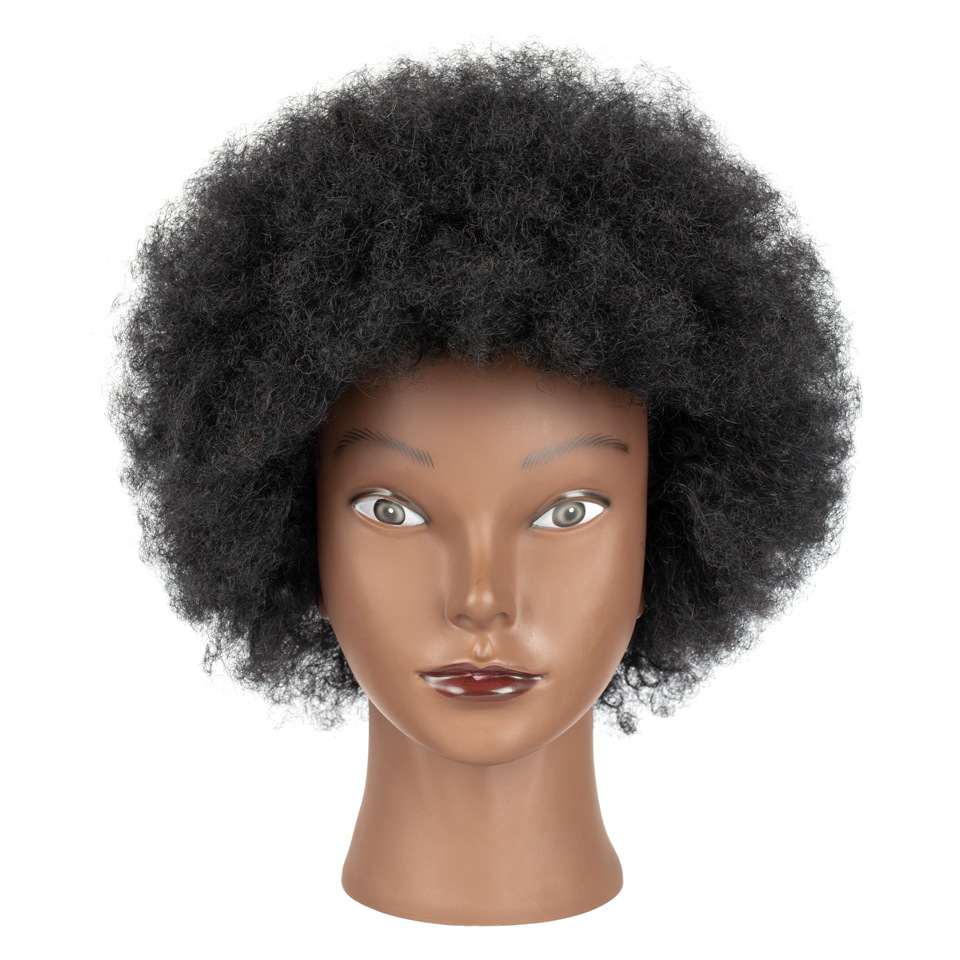 头模盘发编发化妆练习模特头仿真发头模学徒公仔头美发假人头¥23