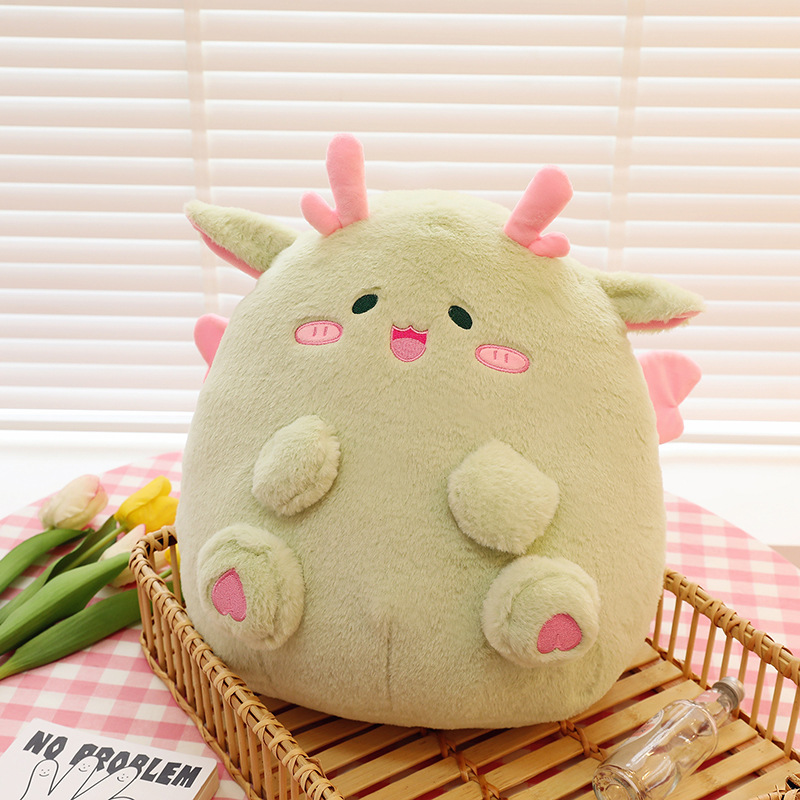 Cute Fat Pudgy Dragon Doll Plush Toys Wholesale Children Doll Ragdoll Dragon Year Mascot Pillow Female