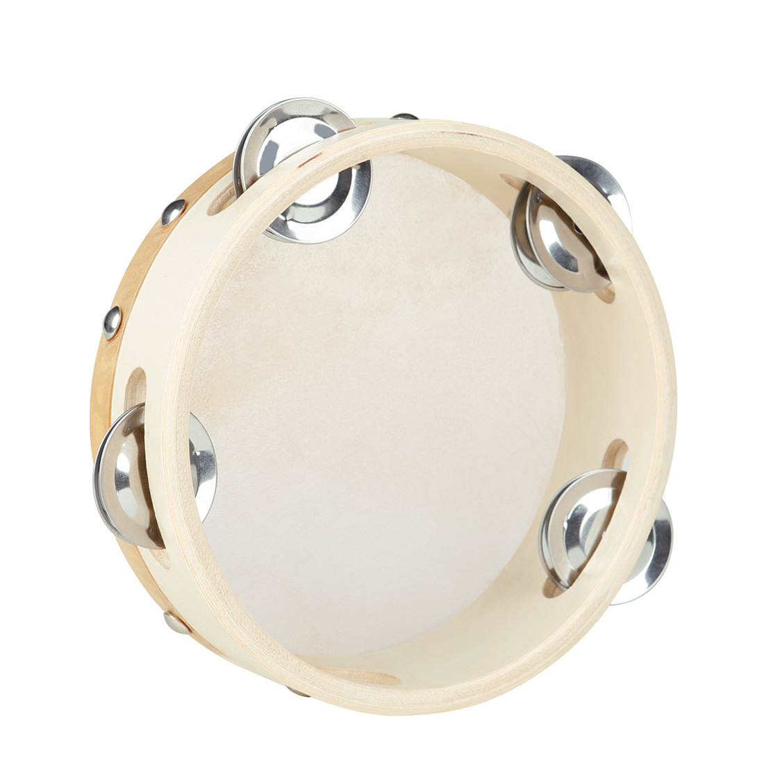 奥尔夫儿童打击乐器钉牛皮铃鼓(6寸 8寸 10寸)舞蹈手拍鼓手鼓