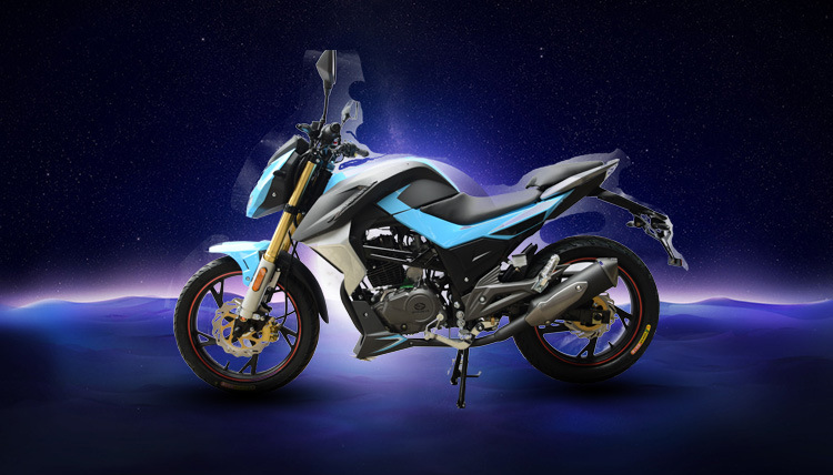 二轮摩托车汽油ak150外贸南美秘鲁二轮摩托车 载人载货男装摩托车