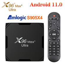 X96Max Plus Ultra TVBox Android 11 Amlogic S905X4 4G 64GB