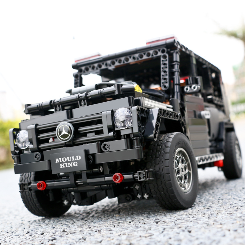 适用巨大型高难度兼容乐高大g奔驰越野汽车积木拼装儿童男孩玩具