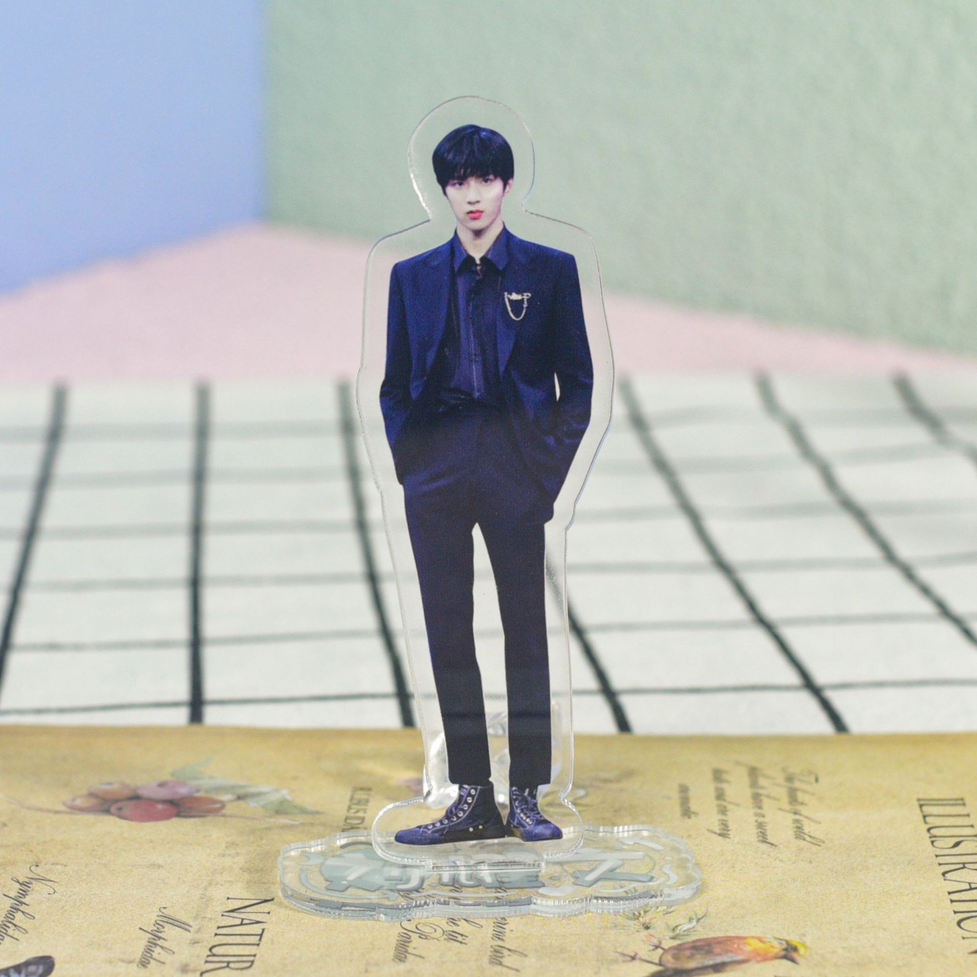 刘耀文立牌 时代少年团真人名字底座宋亚轩双面摆件丁程鑫周边tnt