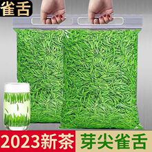 500克芽雀舌2023新茶叶嫩芽特级浓香型正宗高档毛尖绿茶散装