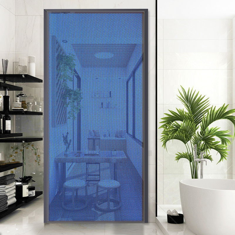 空调透明门帘挡风厨房油烟防风塑料隔断帘自吸磁吸防蚊防蝇免打