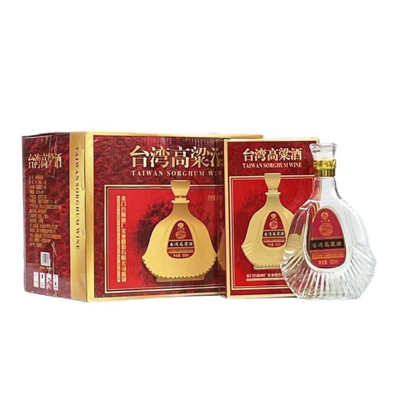 台湾高粱酒 52度600ml 浓香型白酒 整箱批发6瓶装-阿里巴巴