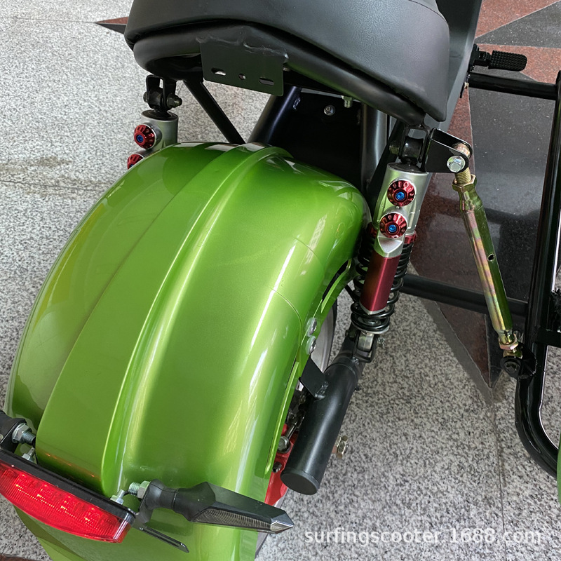 i7哈雷太子边三轮电动车挎斗边三轮电动三轮电动车代步挎子电动车