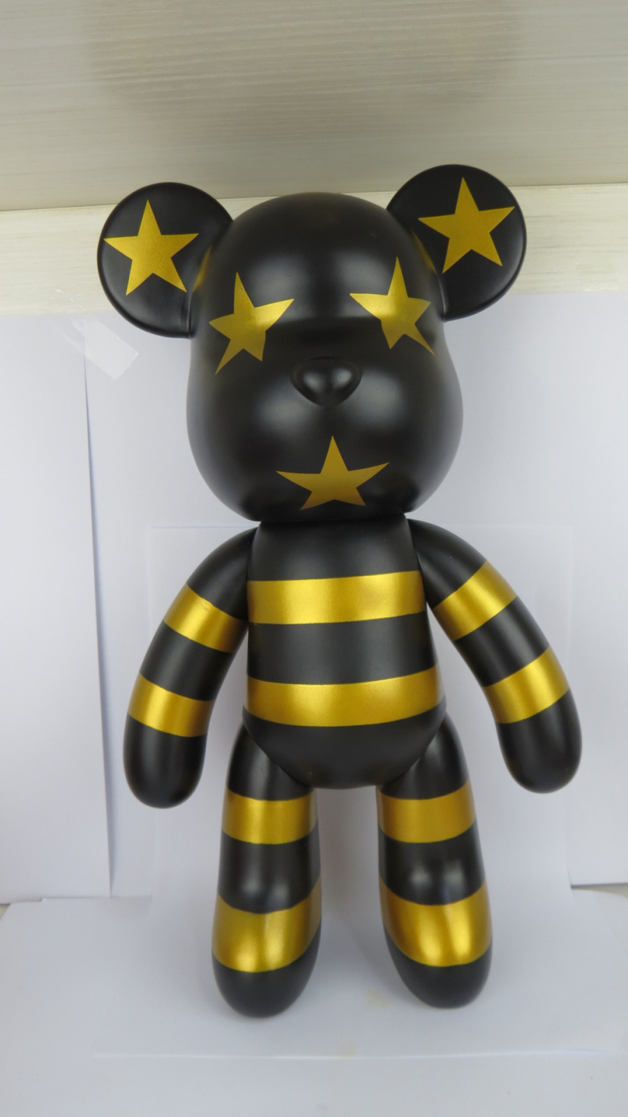 暴力熊积木熊popobe熊网红潮玩公仔熊30寸电镀5寸钥匙扣摆件挂饰