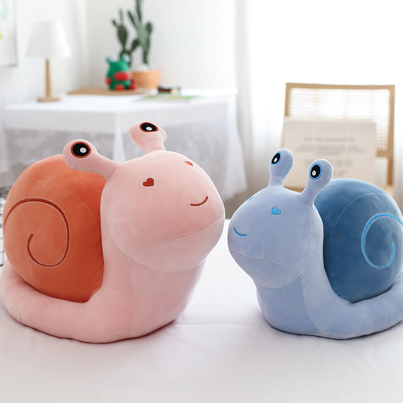 仿真蜗牛可爱抱枕创意小公仔玩偶婚庆娃娃毛绒玩具儿童女生礼物萌