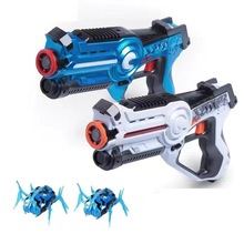 红外线镭射对战玩具手枪真人CS装备双人互打打蜘蛛玩具激光枪