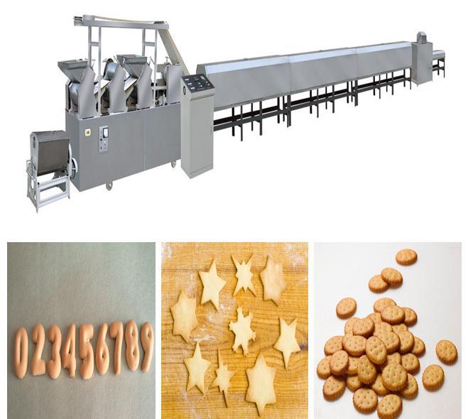 曲奇小圆饼干辊印成型机厂家供应 饼干机器的配方