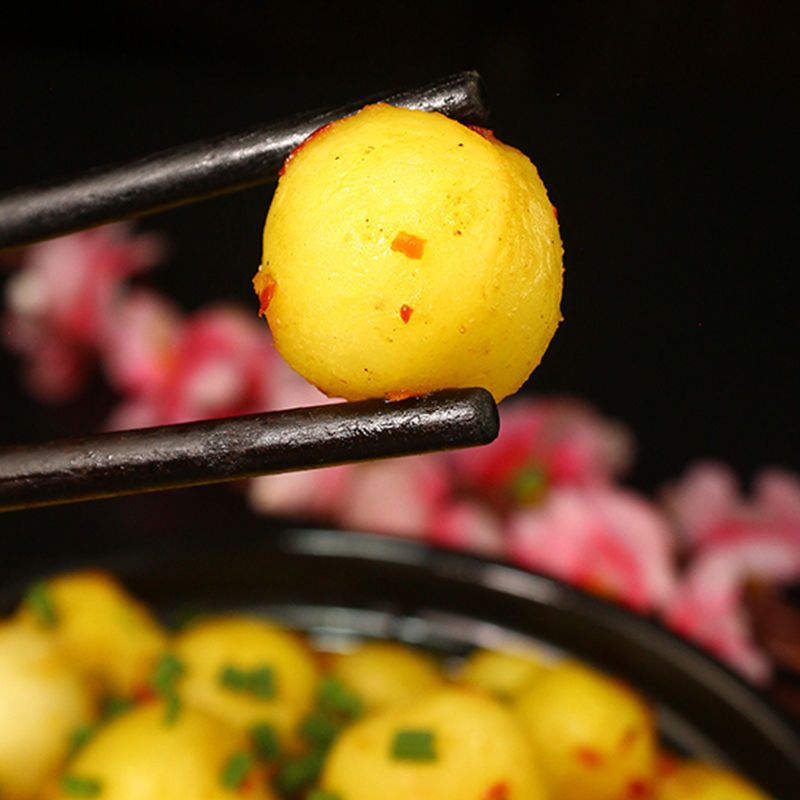 黄金小土豆500迷你土豆去皮马铃薯速冻半成品批发酒店饭店食材