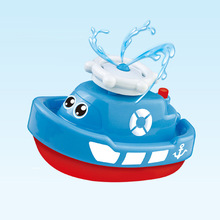 儿童戏水洗澡玩具 喷水电动花洒旋转创意款 沐浴玩具喷水章鱼喷水