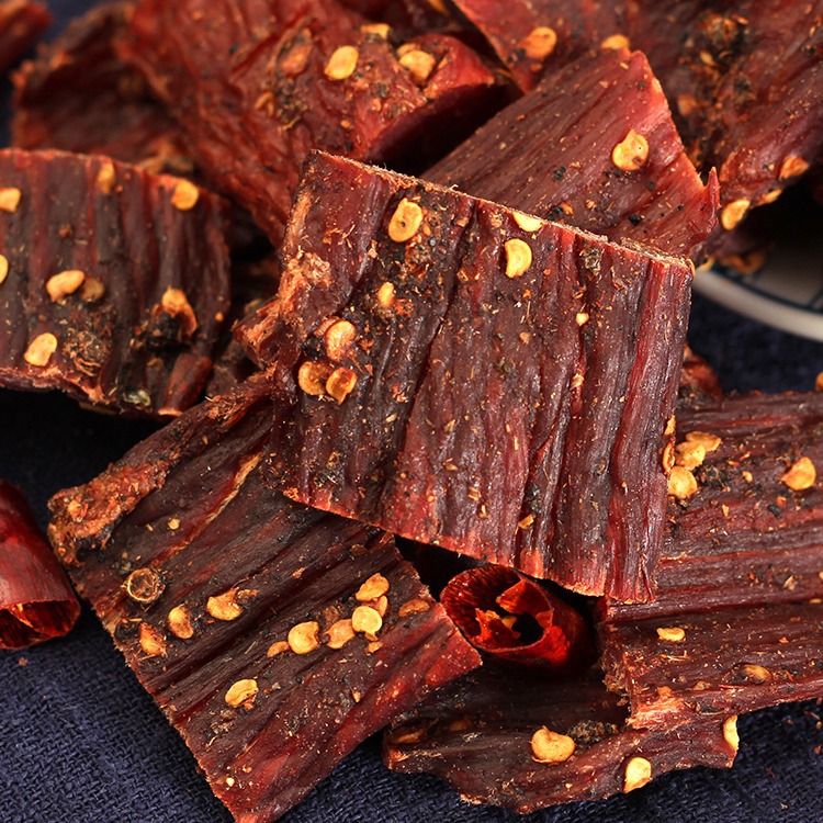 250克风干牛肉干巴手撕牦牛肉云南香格里拉牦牛肉干零食特产小吃