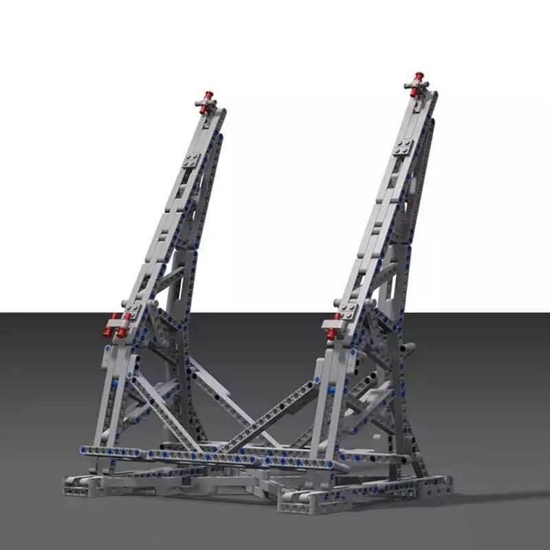 星球系列05132千年隼81085moc展示支架10219vertical stand 75192