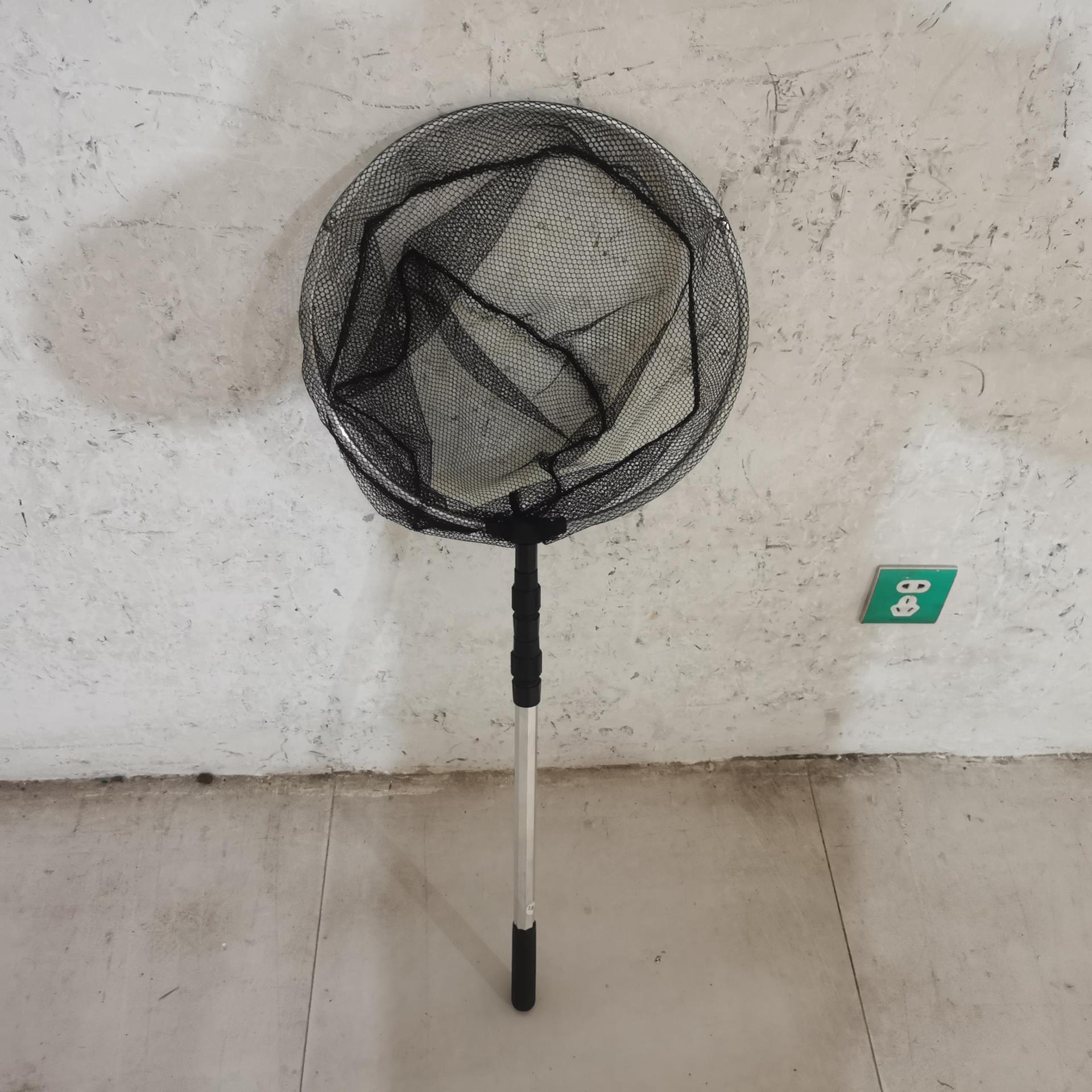 渔具批发渔网抄网1.5米 铝合金抄网杆抄网头一体抄网