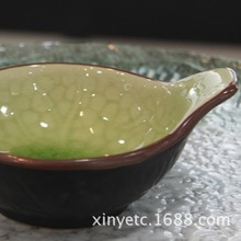 4.5"把碗 陶瓷冰裂釉日韩式个性 面 汤 炊饭 大盆菜 沙拉碗