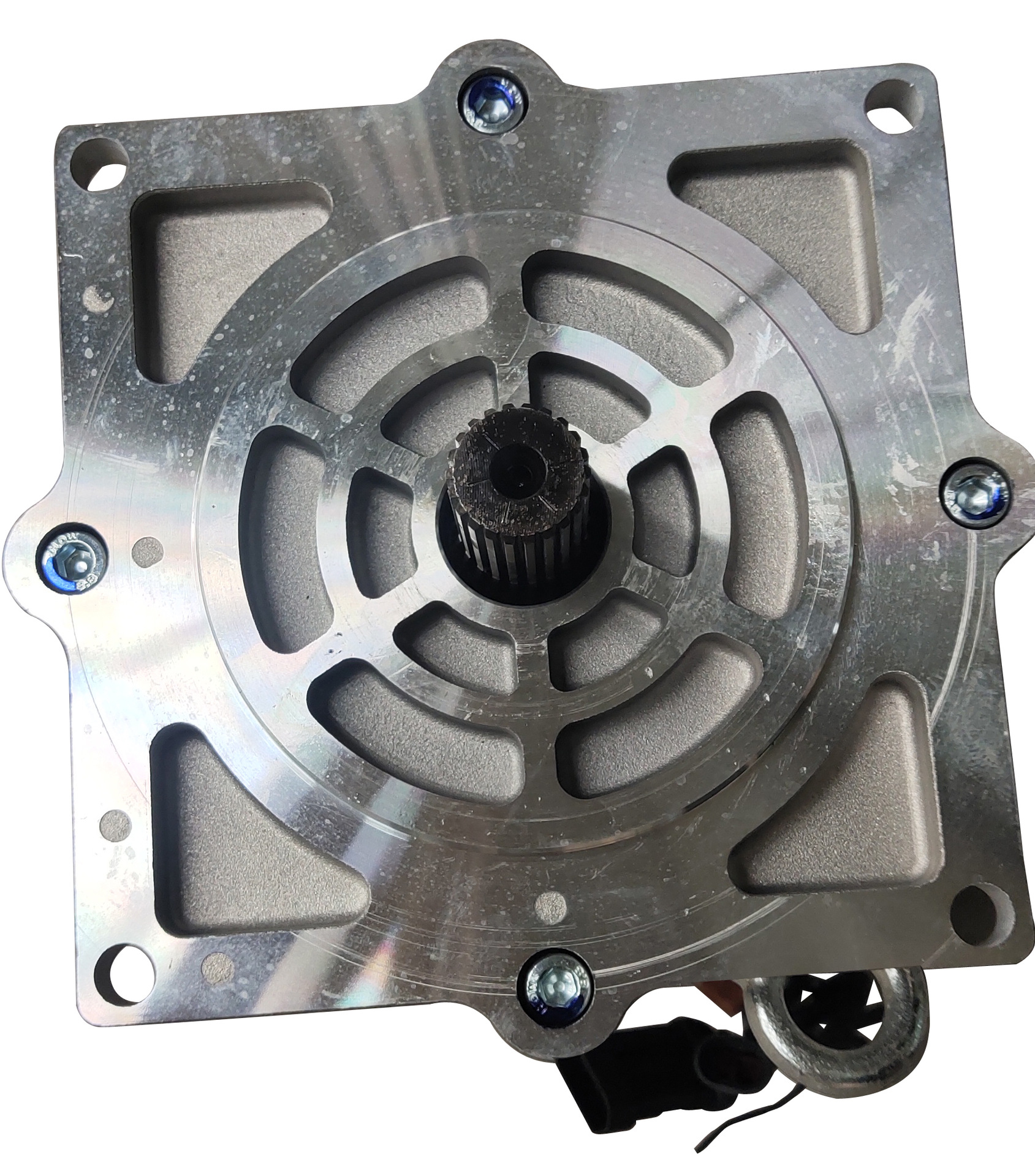 4kw交流异步电机 电动车马达 汽车发动机 前驱电机 22齿 休普厂家