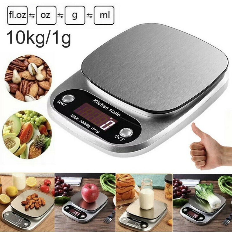 Household Kitchen Electronic Scale Multi-Purpose Popular Food Table Scale Platform Scale Baking Scale Medicinal Coffee Scale Mini-Portable