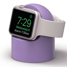 适用苹果手表支架apple watch充电底座iWatch6代硅胶桌面充电支架