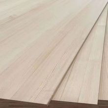 樟子松实木直拼板集成板原木色用于榻榻米香樟木直拼板厂家直销